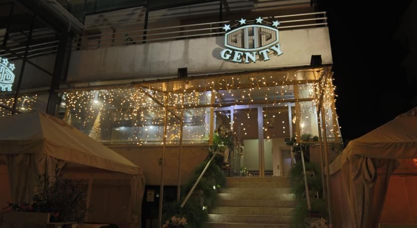 Hotel Genty Rímini Exterior foto